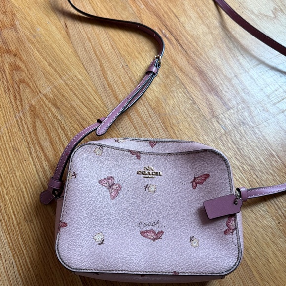 Coach Butterfly Crossbody bag pink - Picture 3 of 16